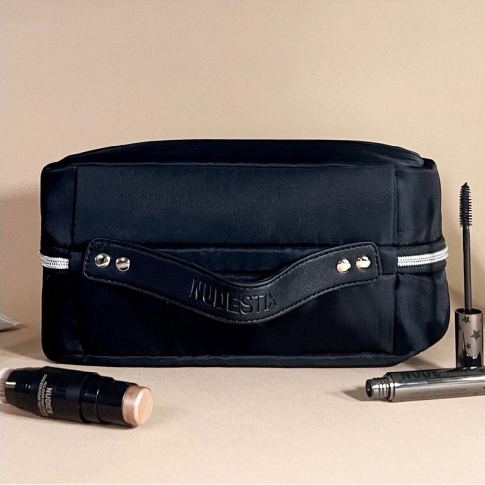 NUDESTIX Black Toiletry Bag NWT